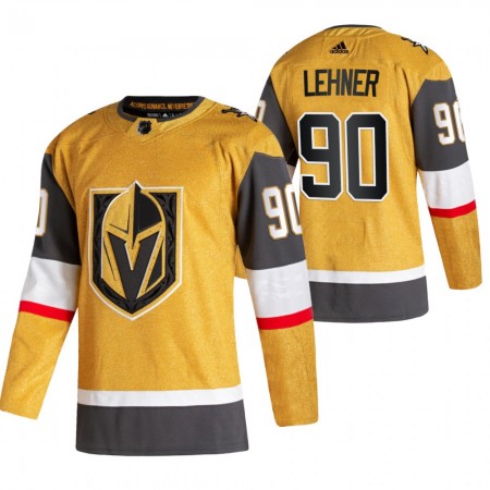 Vegas Golden Knights Robin Lehner 90 2020-21 Alternatief Authentic Shirt - Mannen